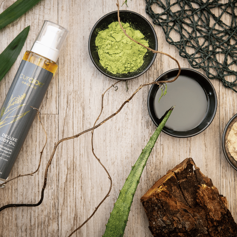 Biologische luxe lichaamsolie - Baobab- en arganolie