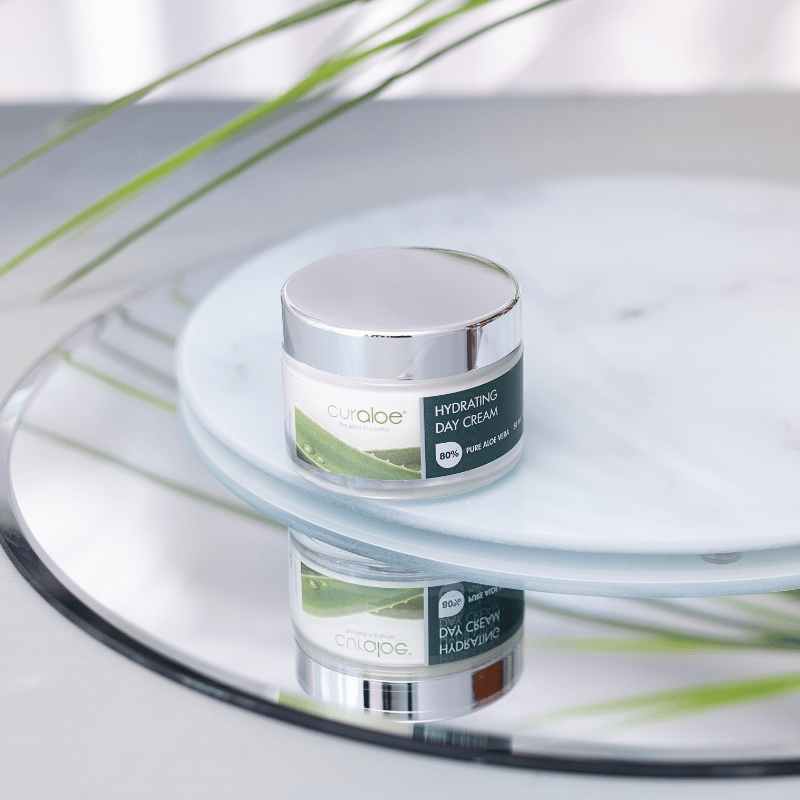 Anti-Aging Day Cream with 80% Aloe Vera - Firm and Nourish Skin