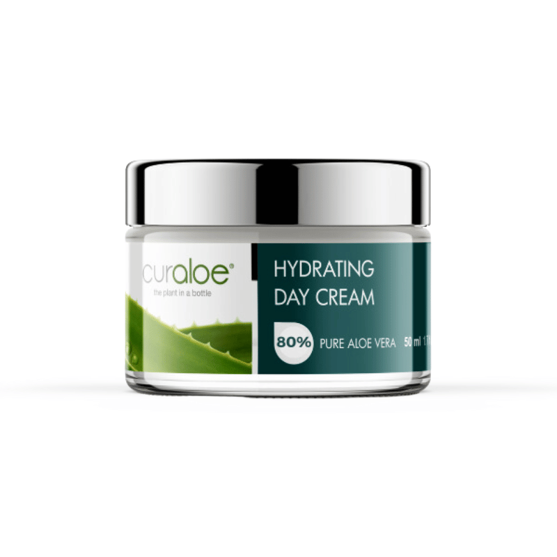 Curaloe Restore and Renew Day Cream - 80% Aloe Vera for Deep Hydration