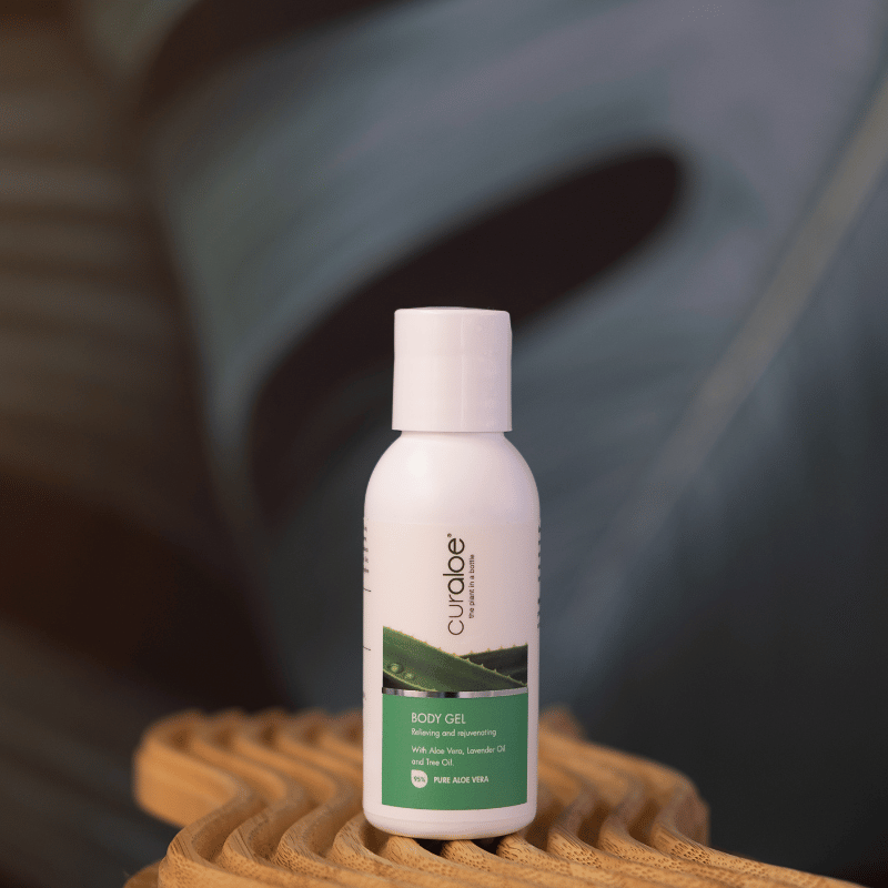 Gel corporal Pure Aloe Vera Mini gel reparador de la piel - 95% Aloe Vera