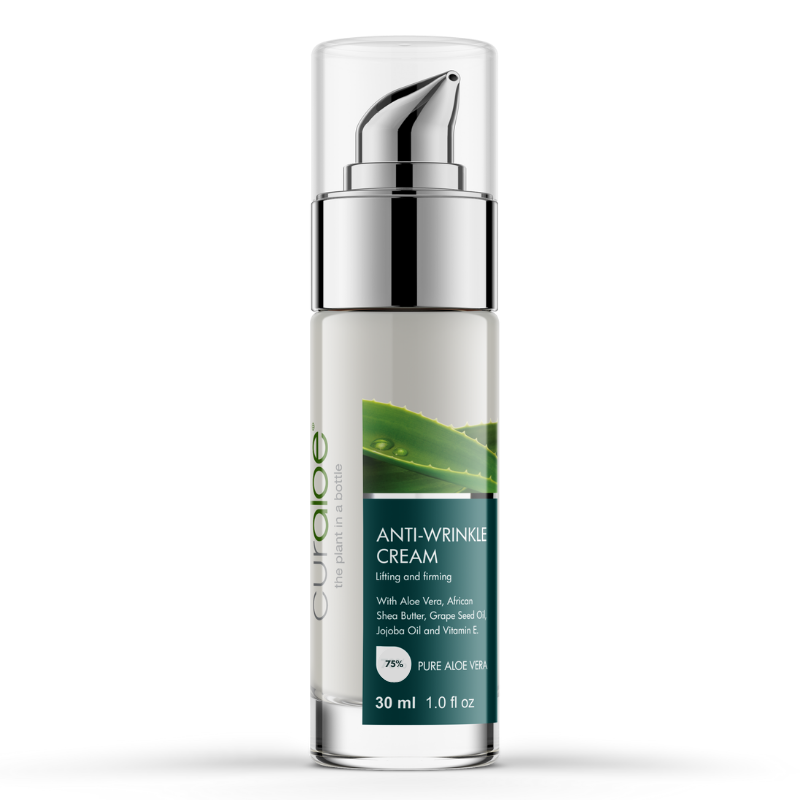 Crème Rénovatrice Anti-Rides à l'Aloe Vera - 75% Aloe Vera