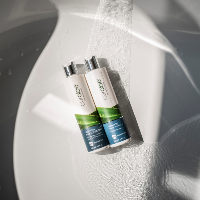 Healthy Hair Aloe Vera Conditioner & Shampoo Set
